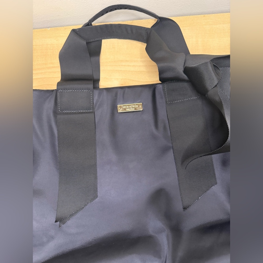 Kate Spade Black Satin bow bag - Picture 3 of 14
